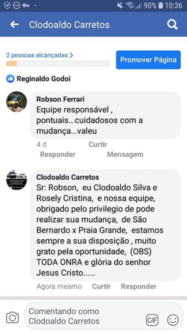 Review do Whatsapp Avaliação